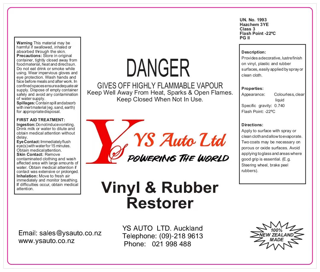 Vinyl & RubberRestorer